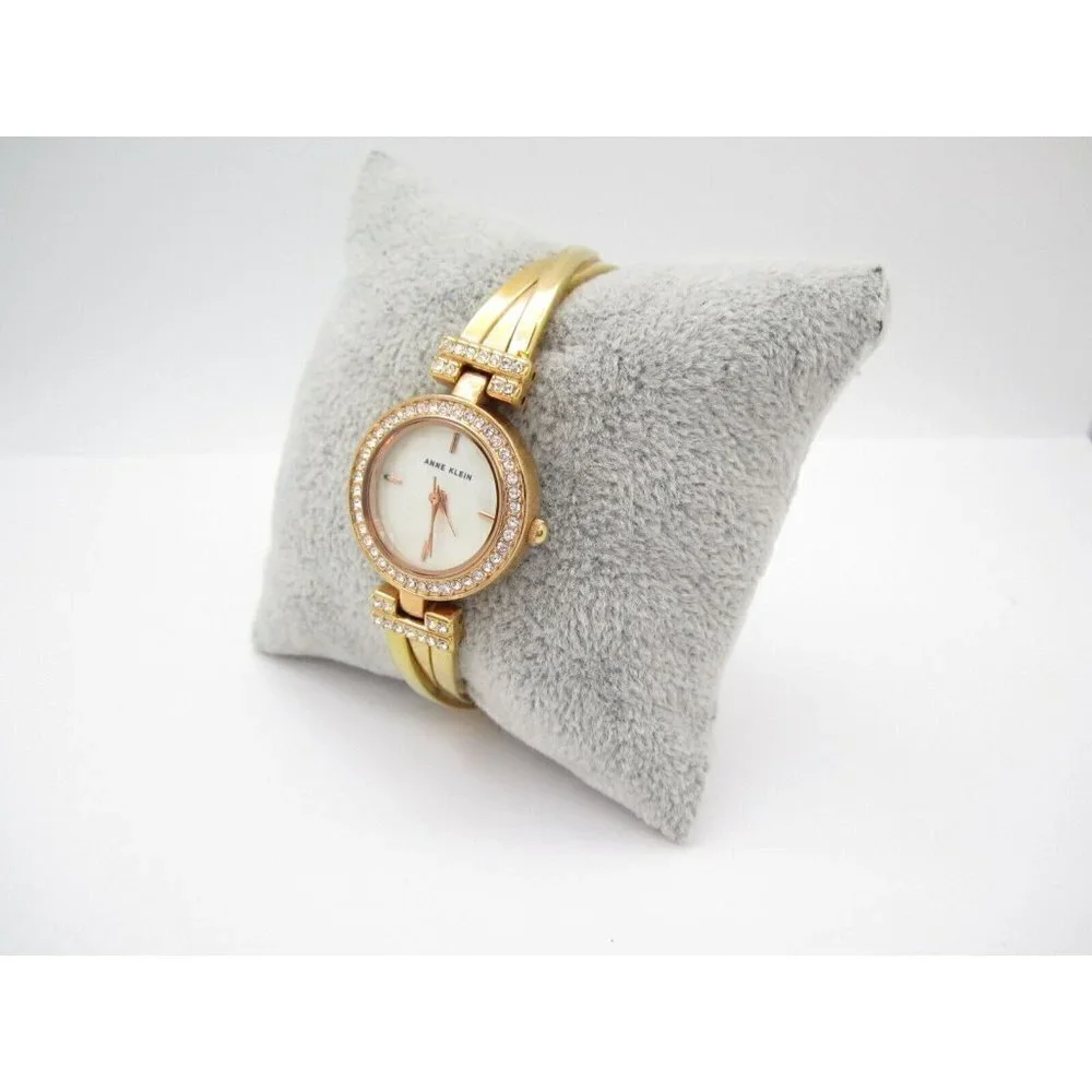 Women's Anne Klein Quartz WR Analog 26mm Dial Causal Round Watch (G486)